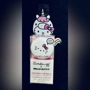 The Crème Shop x Hello Kitty Macaron Lip Balm - Hello Kitty